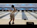 My slow motion bowling release (Sendai Korona World)