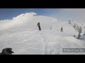 backcountry skiing in the olympic mountains