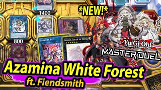 (BROKEN) Azamina White Forest Fiendsmith DECK and COMBOS | Master Duel RANKED