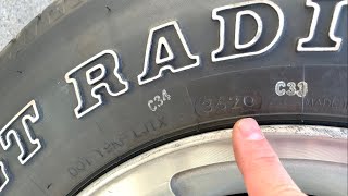 How To Find The Age Of Car Tires