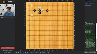 [围棋定式阶梯解析] 33 星二间高夹双飞燕