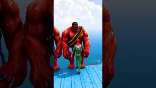 GTA 5 Epic Water Ragdolls | Spider-Man Jumps / Fails  SpiderMan vs Minions \u0026 Hulk #shortsfeed #gta