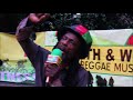 Reggae artist Ijahknowah Representing for Yard Flow TV Health and Wellness reggae festival