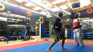 KJN Pearci spar demo 1-17-13 part 2