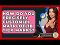 How Do You Precisely Customize Matplotlib Tick Marks? - Python Code School