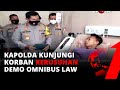 Kapolda Metro Jaya Jenguk Korban Kerusuhan Demo UU Ciptaker di RS Polri | tvOne