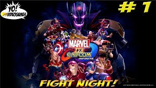 Fight Night! Marvel vs Capcom Infinite! Part 1 - YoVideogames