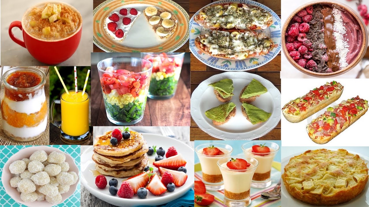 10 RECETAS DE SNACKS SANOS, FACILES, RAPIDOS, CON POCAS CALORIAS Y MUY ...