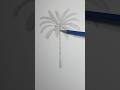 Draw a realistic palm tree 🌴 Easy drawing lesson for beginner artists. #drawinglesson #palmtree