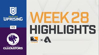 Akshon Highlights | @BostonUprising vs @LAGladiators | Week 28 | NA Day 2