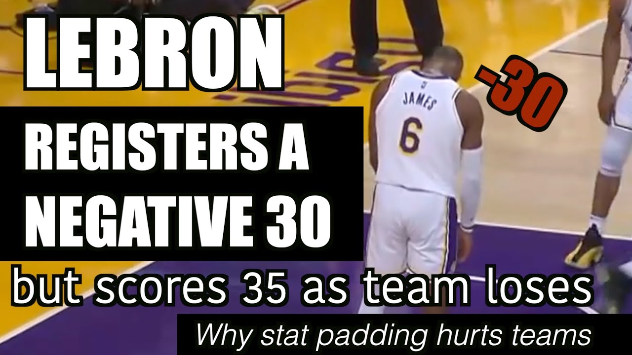 Detailed Analysis: How LeBron's Big Points Hurt The Lakers - YouTube