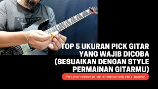 CARA MEMILIH PICK GITAR (CARA MEMILIH PICK GITAR YANG BAGUS) - HARI SETYO BUDI #PICKGITAR