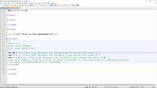 03 ENG JavaScript Comments in the code