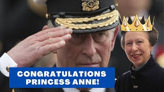 FINAL NAIL TO MEGHAN'S VICIOUS PLOT! King Charles BESTOWS Princess Anne With Queen's Precious Title.