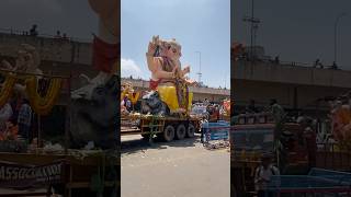 Ganesh Shobha Yatra 2024 | Ganesh Nimajjanam Procession | Ganesh ShobhaYatra in Hyderabad #ytshorts