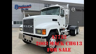 Used 2003 Mack CH613 Semi Truck *SOLD*