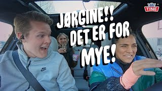 Harm, Funkygine, Marna og Follestad er taxisjåfører on a mission: Fôre Oslo med nyhetene fra TINE 🤩