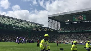 EMOTIONAL! ANGE POSTECOGLOU league title winning speech! | Celtic 6-0 Motherwell