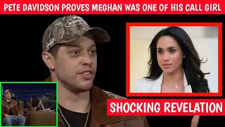 SHE'S CHEAP! Pete Davidson Spills Meghan Was One Of His Call Girl With Proof on Jimmy Fallon Show