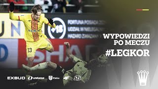 🗣️ Wypowiedzi po meczu Legia Warszawa - Korona Kielce