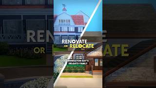 Should the Delgatos of Brindleton Bay RENOVATE or RELOCATE?! #thesims4 #sims4 #shorts