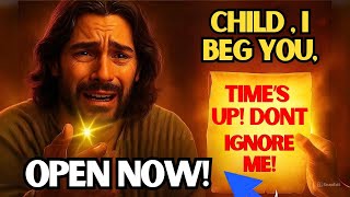 🔴 GOD SAYS: YOU WILL CRY LATER IF YOU IGNORE ME THIS TIME | GOD'S MESSAGE TODAY | #jesus #god #faith