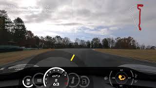 VIR PCA HPDE with track precision app overlay.