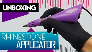 Hotfix RHINESTONE APPLICATOR [UNBOXING] How to use rhinestone applicator onto any surface