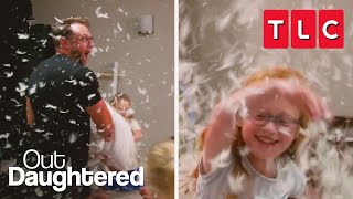 A Feather-y Fight | OutDaughtered | TLC
