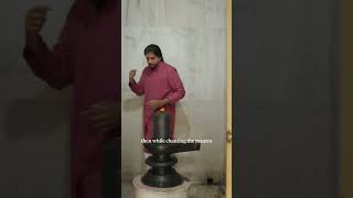 HOW TO DO  PRADAKSHINA TO SHIV LINGAM #shorts #shiva #pradakshina