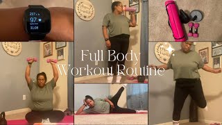 Beginner Full Body Workout | at Home | Burn 200 Calories in 30 mins | how to | Dionne’s Life