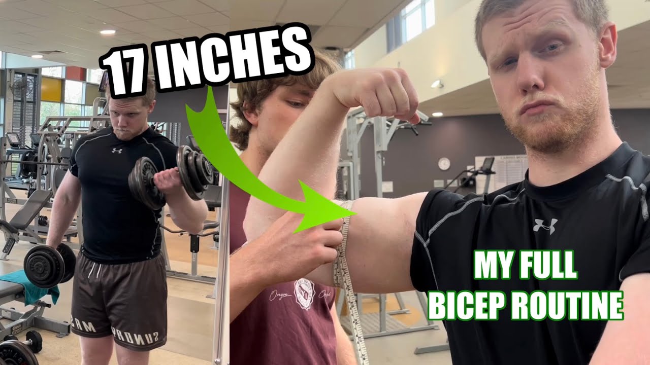 Bigger Biceps Fast My Bicep Routine Youtube