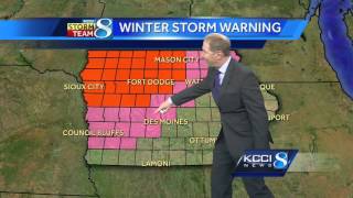 Videocast: Updated Tuesday storm forecast