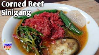 SINIGANG NA CORNED BEEF | TIKTOK VIRAL RECIPE | PANLASANG FILIPINO