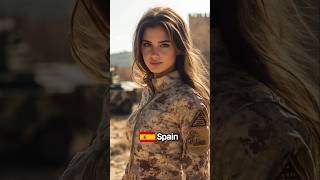 COUNTRIES AS WOMEN OF WAR #soldiers #woman #troops #countries #midjourney #warriors