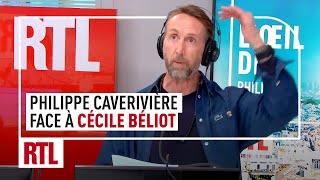Philippe Caverivière face à Cécile Béliot, directrice générale du groupe BEL