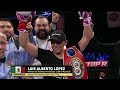 luis alberto lopez tears up reiya abe s eye in tko win fight highlights