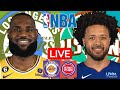 LIVE: LOS ANGELES LAKERS vs DETROIT PISTONS | NBA | PLAY BY PLAY | SCOREBOARD