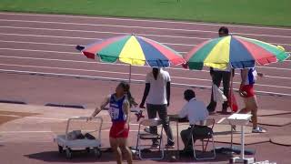 20190908福岡県高校新人陸上北部予選 女子砲丸投げ決勝