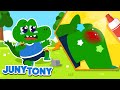 Bump! My Knee Is Bleeding! | JunyTony to the Rescue 🚨 | Safety Song for Kids | JunyTony