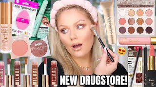 Viral *NEW* Drugstore Makeup Tested 😍 New Elf, Milani, Colourpop & More! Full Face First Impressions