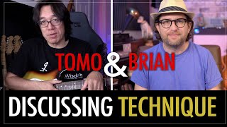 Discussion: Tomo & Brian discuss vibrato, bend control, & other guitar techniques.