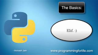 (Introduction To Python Programming) 32-Elif Statements