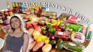 HUGE HEALTHY FOOD HAUL FROM TRADER JOE'S plus SHOPPING LIST! Whole Foods Plant Based