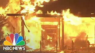 Deadly Wildfires Sweep Through West Coast | NBC Nightly News