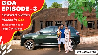 Ep 3:-  Explored unseen places in Goa | #jeep