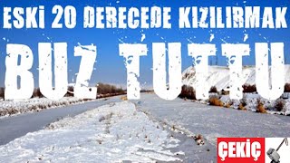 Sivas Kızılırmak Buz Tuttu 20.01.2021 TURKEY