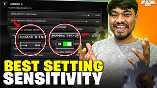 Best Settings And Sensitivity Guide For Warzone Mobile