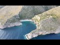 Grama bay, beautiful drone video