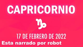 UNA SORPRESA LLEGA 💖 Horóscopo de hoy ♑ CAPRICORNIO 17 DE FEBRERO DE 2022 🤗 horóscopo diario 😍 Tarot